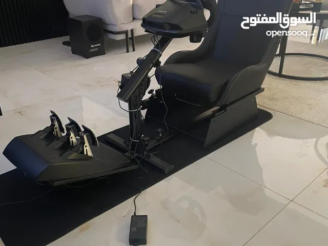 Logitech G29 Steering Wheels لوجيتيك مع كرسي وستاند بحالة الوكالة استعمال اسبوع فقط