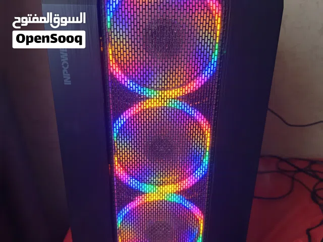 جهاز كمبيوتر قيمنق وتصميم مواصفات ممتازة (i5 جيل تاسع + GTX 1650) فيه 4 حبات ssd مجموع واحد تيرا