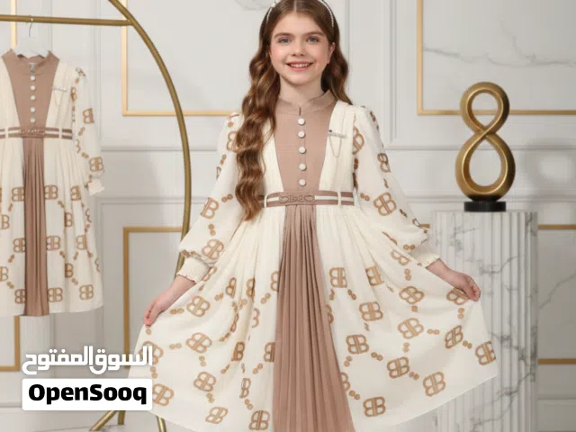 فستان بناتي شبابي فضيع بالاوان جذابه ومقاسات تناسب الحجم الحيرااان