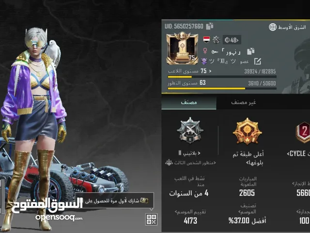Pubg Accounts and Characters for Sale in Al Hudaydah