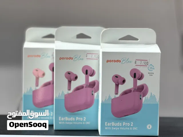 Porodo Blue EarBuds Pro 2 Wireless Earbuds – Premium Sound with ENC Noise Cancellation