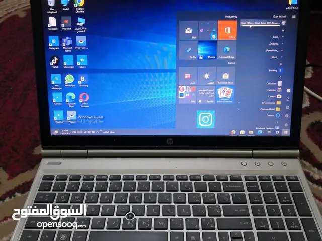 لاب توب hp للبيع معالج  i5 الجيل الثاني