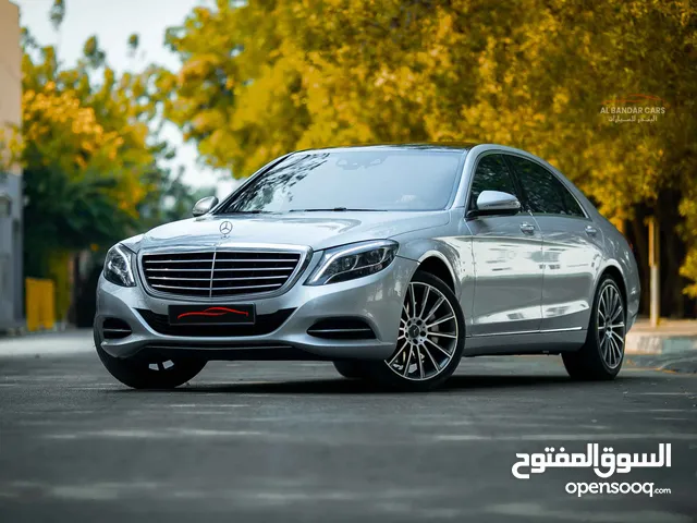 MERCEDES-BENZ S400 L 2015 SILVER 3.5L V6 Bi-TURBO EXCELLENT CONDITION