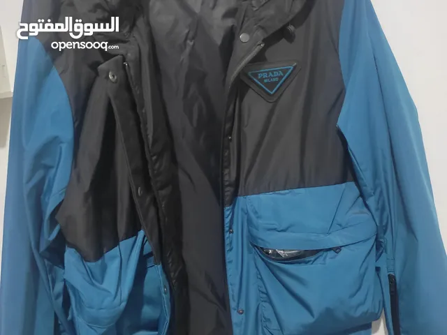 بالطو اسود أزرق نوع PRADA
