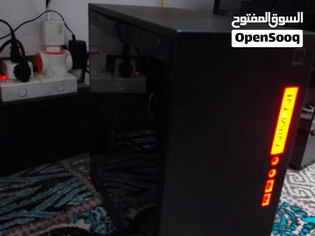كيس miny atxمستخدم مع 3فاناتrgbالسعر 40الف شامل التوصيل توصيل عندي فقط موصل