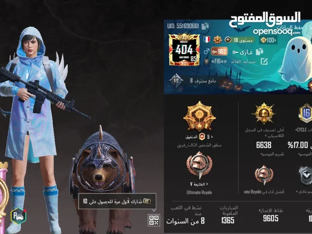 Pubg Accounts and Characters for Sale in Amman