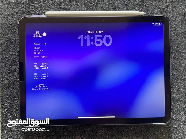 Ipad air 4 استخدام دراسة فقط