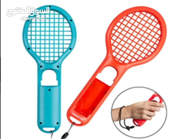 مضرب تحكم تنس نينتندو سويتش / Tennis Racket Twin Pack Compatible with Nintendo Switch Joy-Con