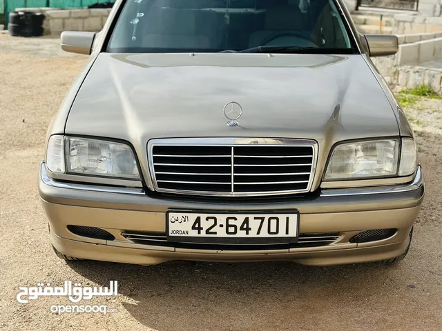 مرسيدس c فحص كامل 4 جيد ماتور 2000 موديل 96 كرتونه حبة بلادها ماشيه 155الف فقط ما شاء الله ..