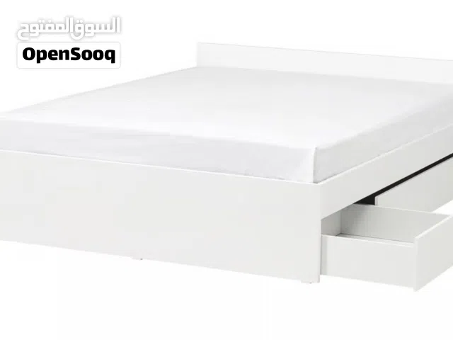 سرير ايكيا مستعمل مع مرتبة مقاس 200 x 160 , used IKEA bed in excellent condition