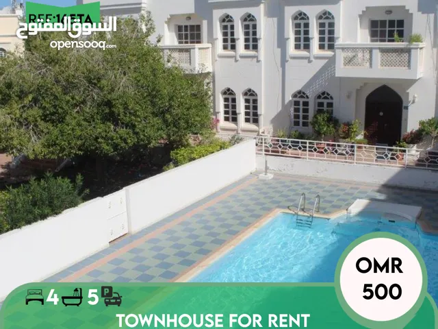 Excellent Townhouse for Rent in Al Qurum 29REF 165TA