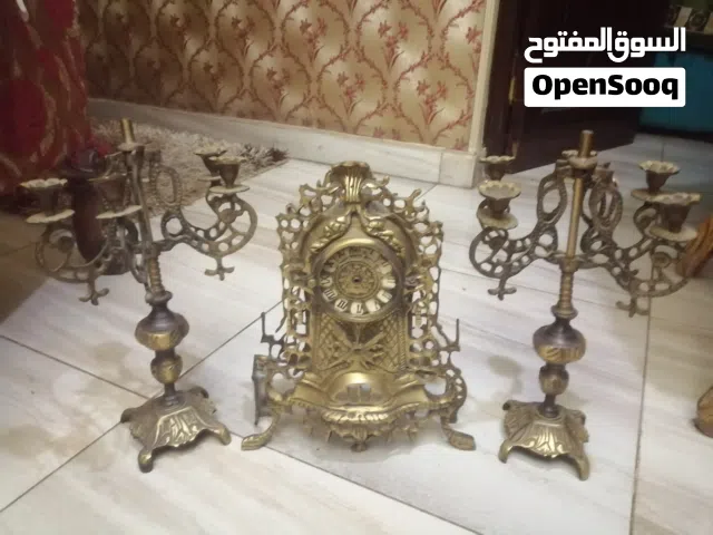 شمعدان نحاس تقيل انتيكة قديم جدا وزن 4 كيلو