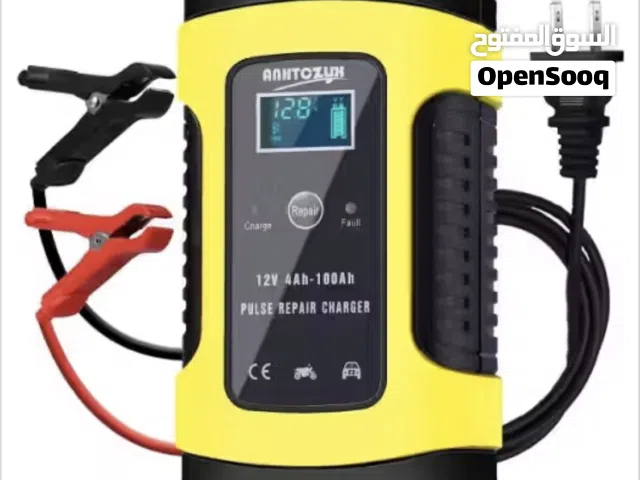 شاحن ومصلح بطاريات السيارات والدرجات الذكي 12V/24V - جديد بالكرتون