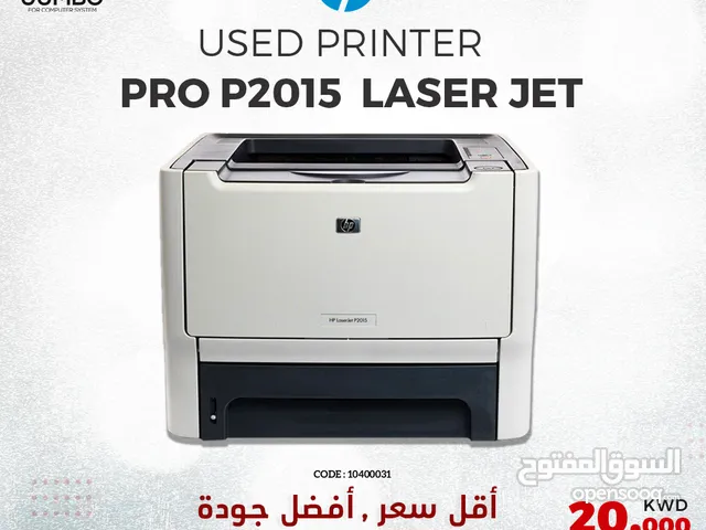 احصل الان علي برنتر مستعملة من شركة HP موديل Pro P2015 Laser JET تتميز بشكل انيق