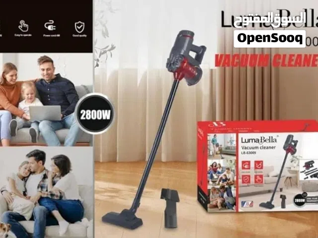 مكنسة عصا (Stick Vacuum) انسيابية *جداً، تصل لأصعب الزوايا وتحت الأثاث بكل سهولة دون إرهاق لظهرك أو