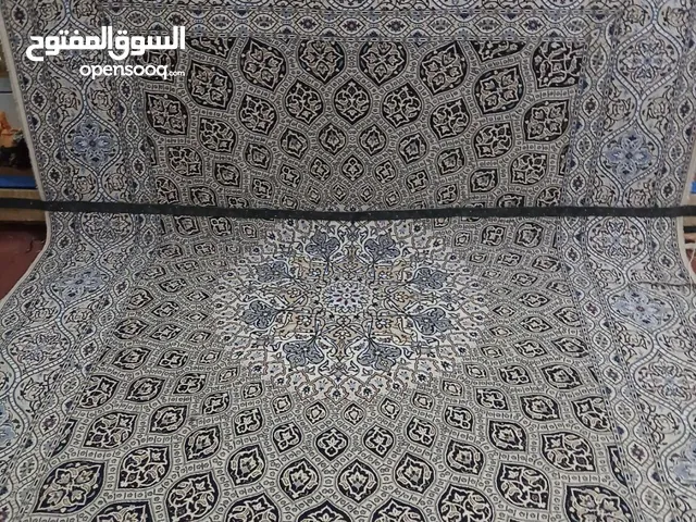 سجادة يدوية الصنع 6 متر، من أفضل أنواع الحرير الإيراني والصوف الأصلي
