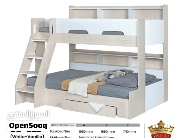 BUNKER BED ALL NEW MODELS AVAILABLE/سریر مل طابقین مل چیکو کلو جدید مودل موجود