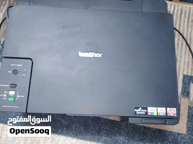 طابعة brother T220 استخادم قليل جديد ملون وعادي وطبعة الصور