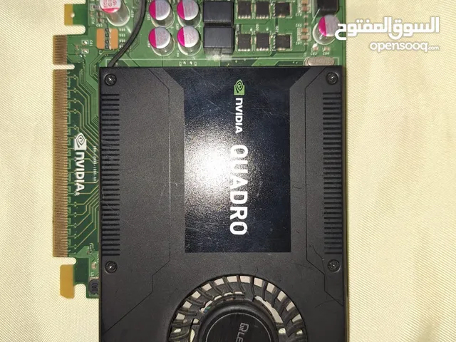 للبيع كرت شاشة NVIDIA Quadro K2000 الكرت شغال 100% بدون أي مشاكل – هادي، ثابت