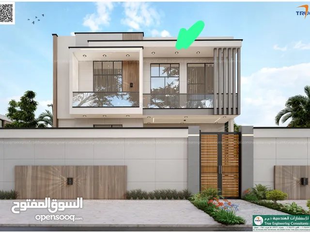 فيله للبيع في عجمان خلف حديقة الحميديه