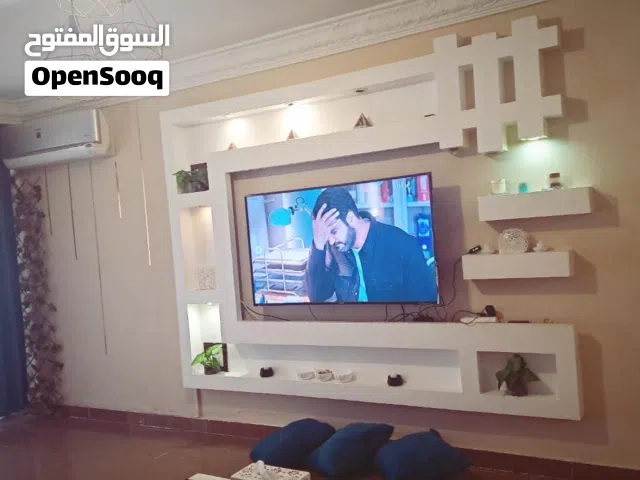 شقة لاكجري للايجار ثالث صف من البحر الاسكندريه العصافر