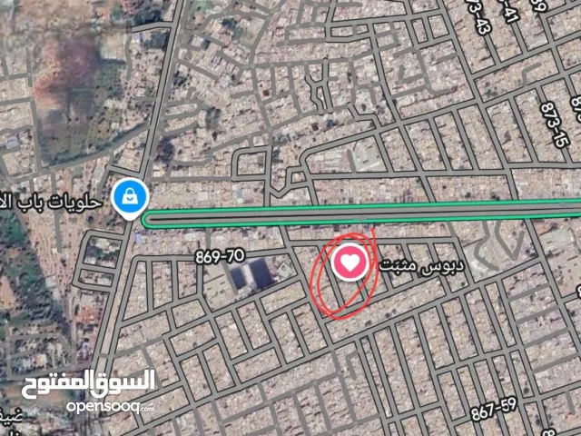 قطعة ارض للبيع 200متر   / 10×20