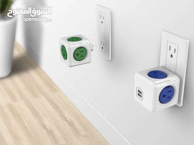 فيش جداري خمسه منافذ الواط 2990 واط جديد غير مستعمل