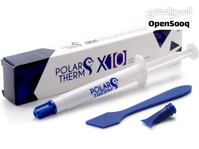 معجونة تبريد حراري أصلي للمعالجات و كروت الشاشه POLARTHERM X10 THERMAL GRIZZLY - CPU or GPU (5.0G)