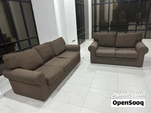 طقم كنب مستعمل من قطعتين
