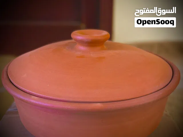 طاقم طناجر فخار+طاجين