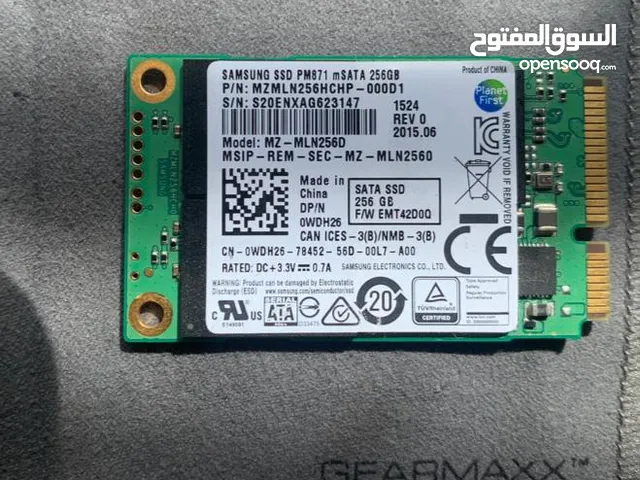 SAMSUNG SSD PM871 mSATA 256GB