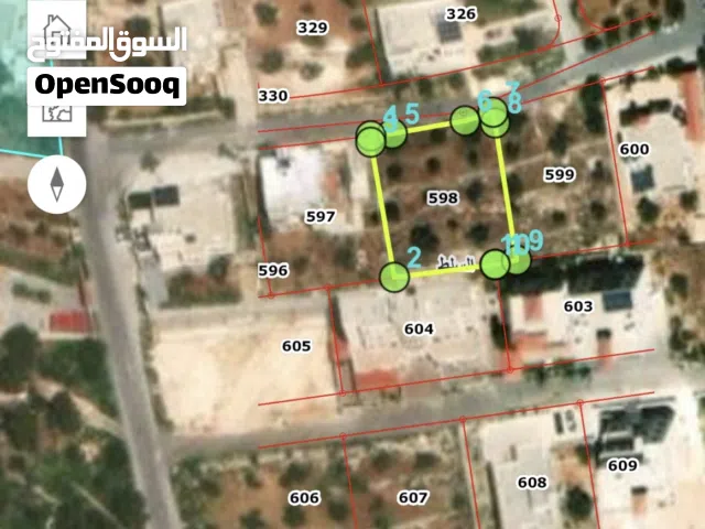 دونم من اراضي السلط  ،حوض البقيع ، 300 متر عن شارع الستين ، مشرف و مطل على شارع الستين فوق الشارع
