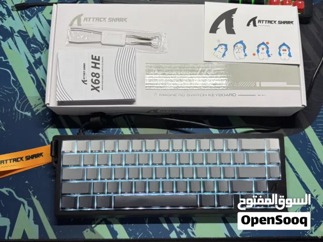 كيبوردات و ماوسات قيمنق من شركت أتاك شارك وًAJAZZ وً لوجبتك و DAREUوً T60