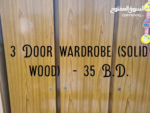 3 Door wardrobe solid wood