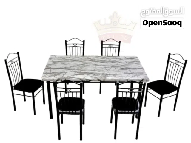 طاولات طعام +6 كرسي