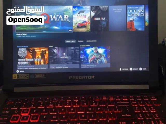 لابتوب قيمنج Acer Predator Helios 300 غير قابل للتفاوض