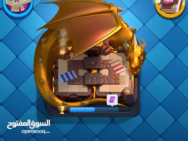 حساب كلاش رويل وكلاش اوف كلانس لي بيع ثنينهم