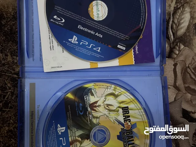 3 دسكات  للبيع  فيفا 23  و GTA و دراغون بول