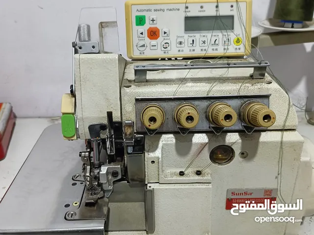 ماكينة خياطة صناعية غرزة مستقيمة (ماركة BRUCE) ماكينة أوفرلوك صناعية (ماركة SunSir SS-9883UT-M03/X0