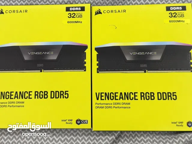 Corsair Vengeance RGB DDR5 32GB RAM 6000MHz
