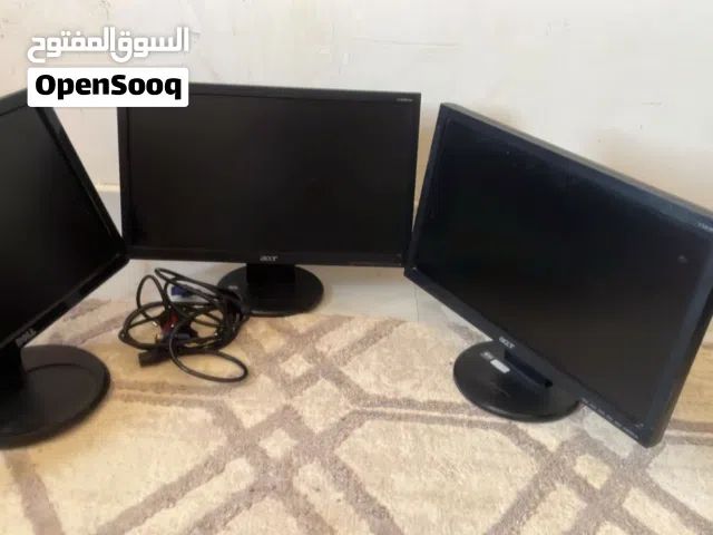 تخفيض شاشات كمبيوتر LCD بدون HDMI تنفع للكاميرات ايضا  بسعر8 نهائي يوجد توصيل لجميع مناطق