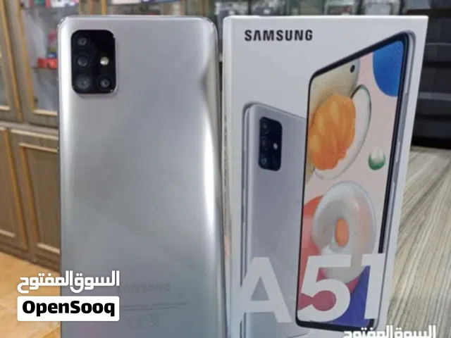 Samsang A51 كامل اغراضو والكرتونه  128g 16ram