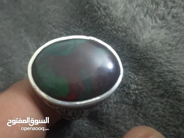 خاتم فضة 990 صياغة عارف البحرين يدوي بالكامل وزن 33ونص
