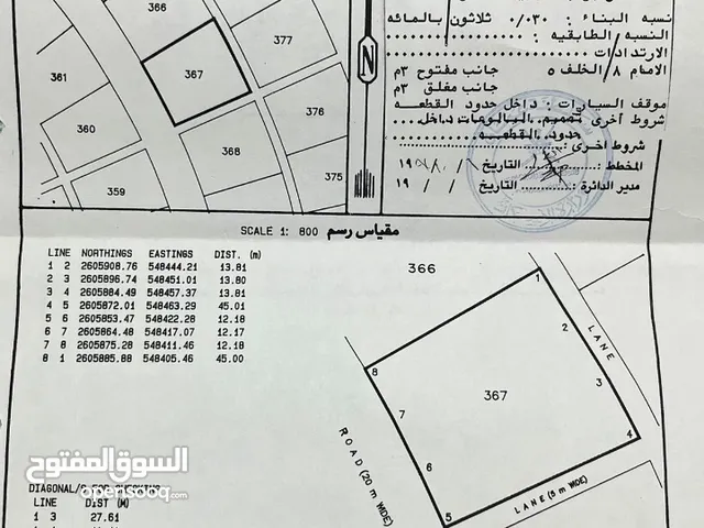 الرستاق  الحزم الأولى مساحة كبيرة 1754 متر