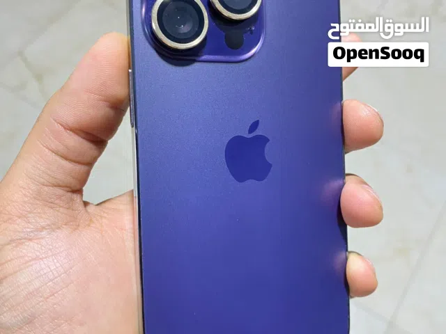 iPhone 14 pro تلفون ربي ايبارك عيب واحد لا باذن الله بالضمان من قدام الحوش