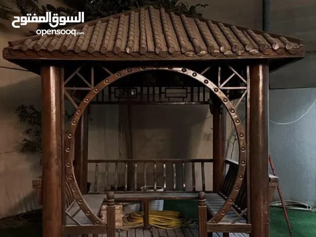 جلسه خشبيه ل 8 اشخاص