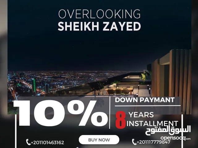 250m2 4 Bedrooms Apartments for Sale in Giza Sheikh Zayed