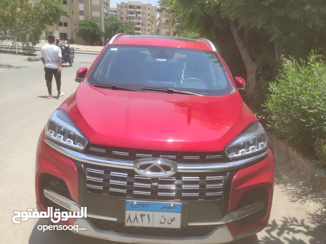شيري تيجو 8 اعلى فئة لاكشري luxury 7 مقاعد فبريكة بالكامل ،، كاميرات 360 وكراسي كهرباء