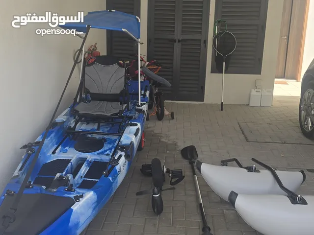 كاياك بحالة ممتازه جدا جديد
