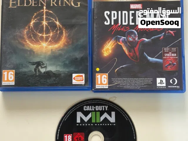 للبيع ثلاث سيديات بليستيشن 5 ps5 discs for sale (3 discs)